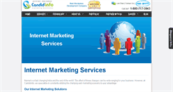 Desktop Screenshot of internet-marketing.candidinfo.com