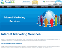 Tablet Screenshot of internet-marketing.candidinfo.com